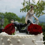 Svatba Soláň - svatební dort detail
